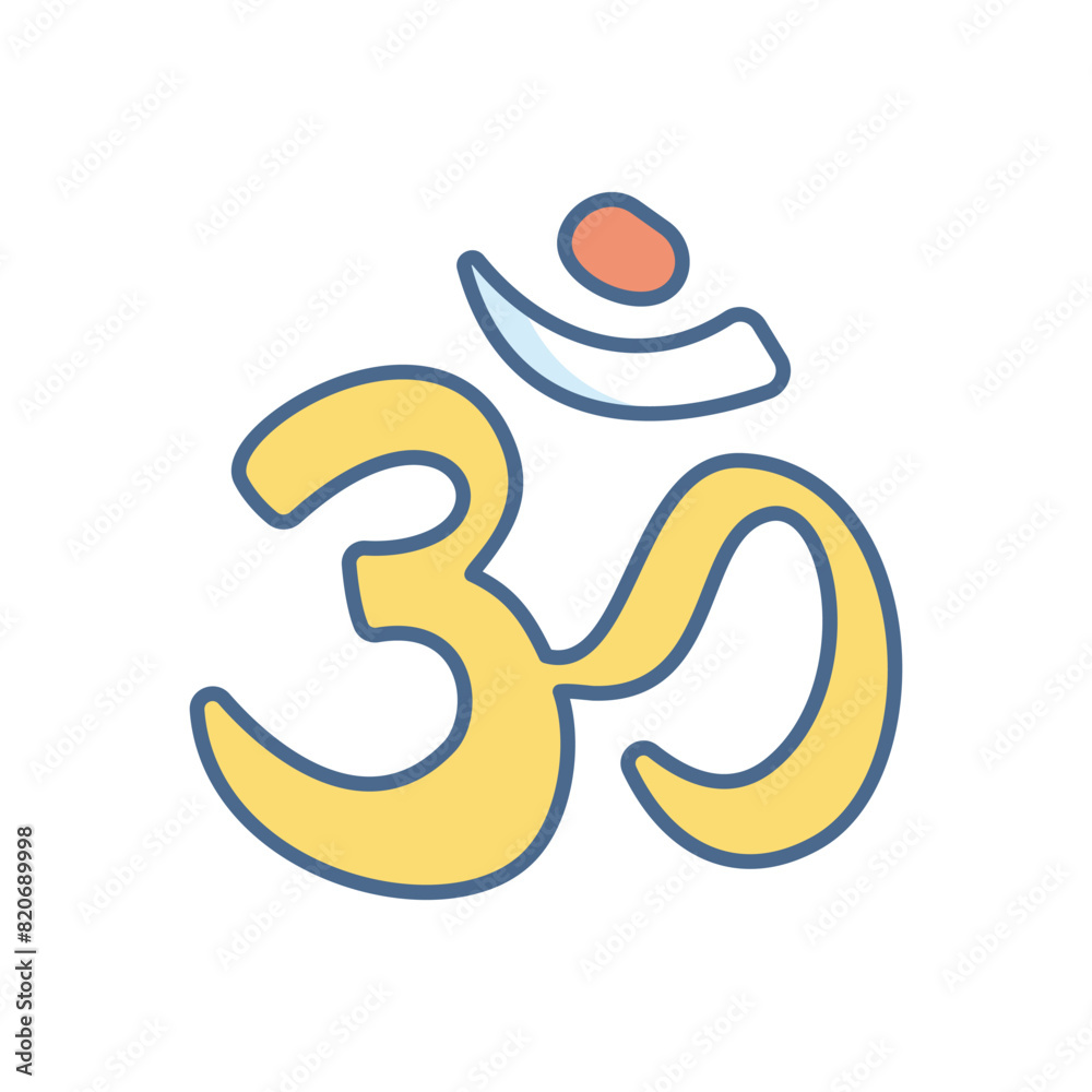Om vector icon Om vector icon