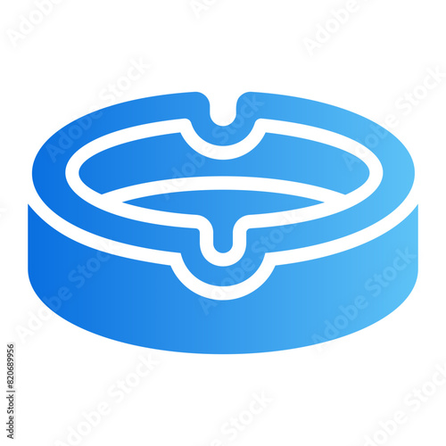 ashtray gradient icon