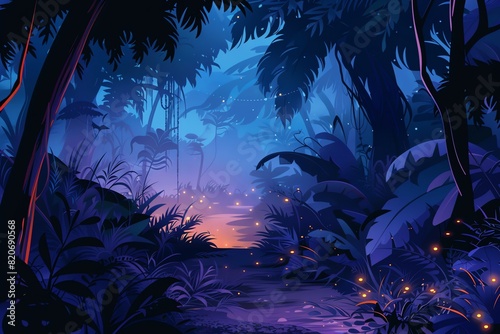 Enchanted Rainforest background