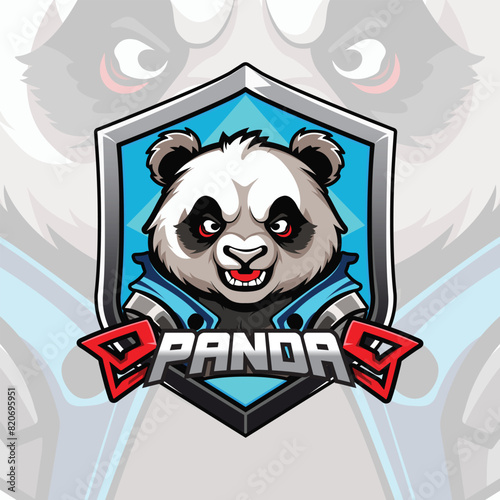Gaming style logo Panda for Esport Team