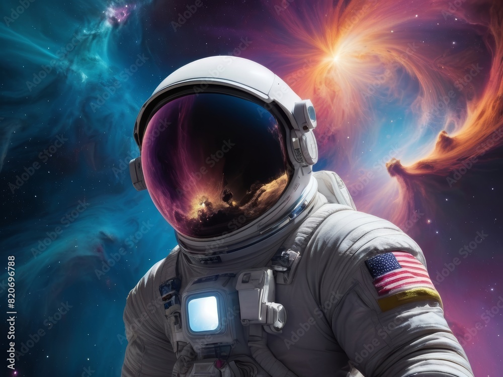 astronaut in space astronaut in space