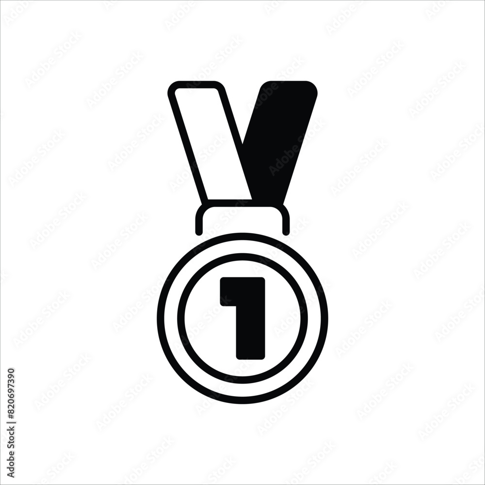 Medal vector icon Medal vector icon