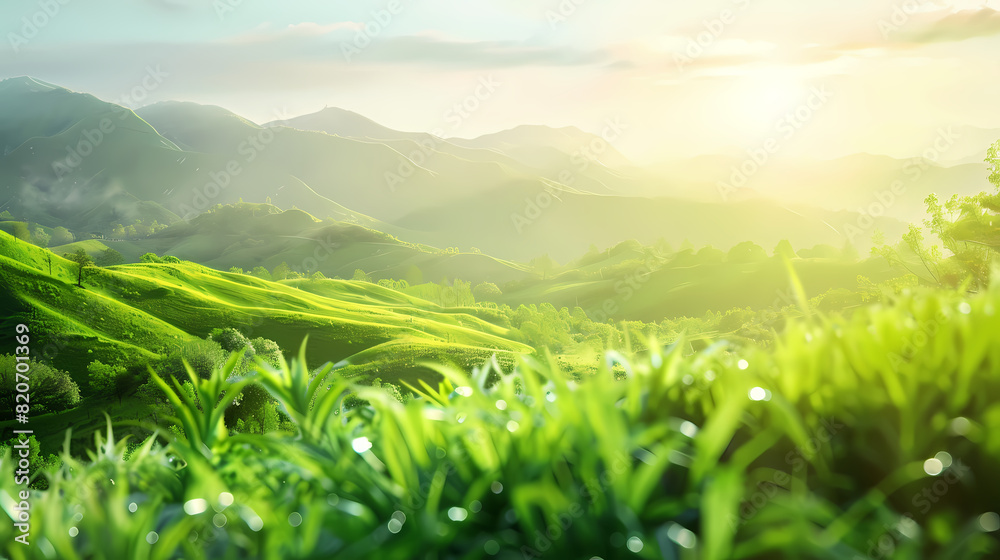 Beautiful spring background