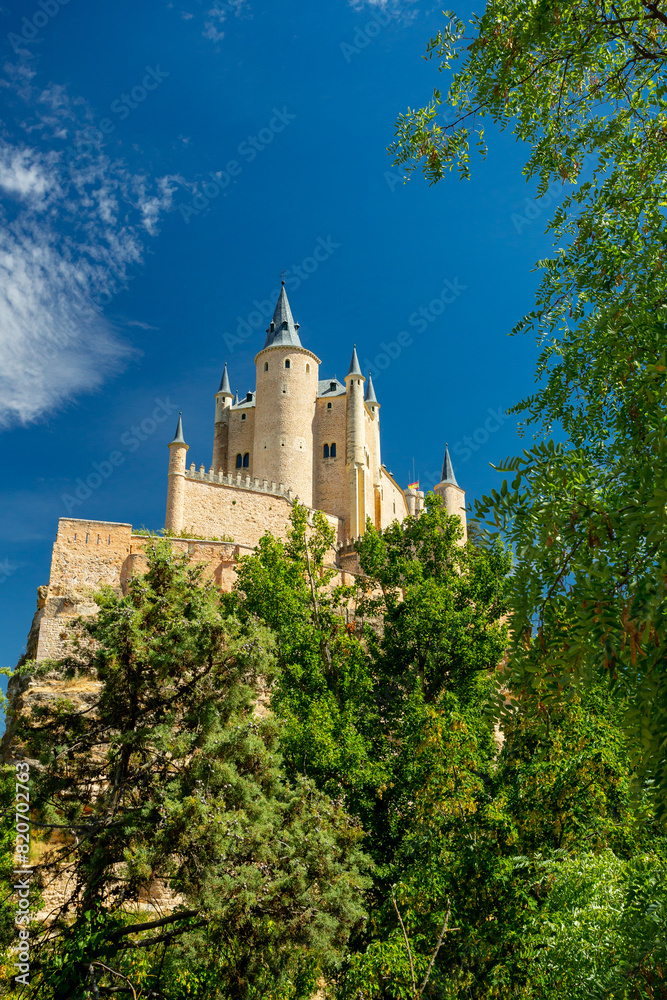 Segovia castle (Alcazar de Segovia), Spain	