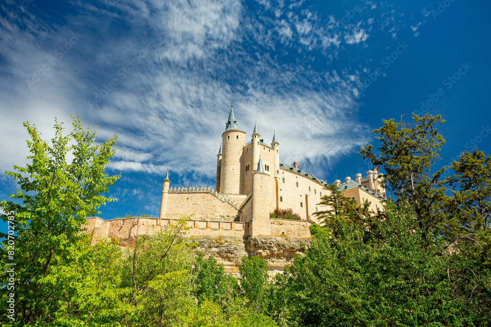 Segovia castle (Alcazar de Segovia), Spain	