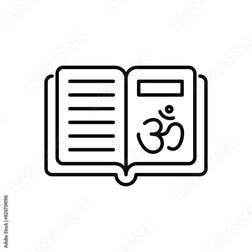 Vedas vector icon