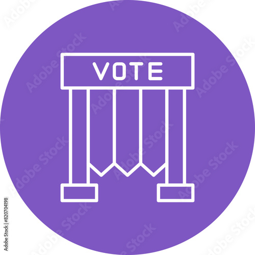 Voting Booth Icon