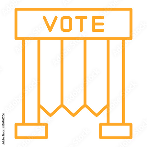 Voting Booth Icon