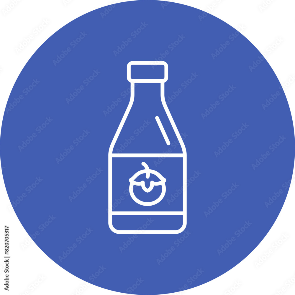 Ketchup Bottle Icon