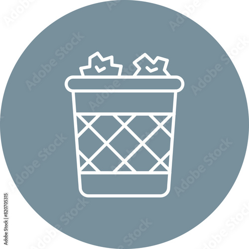 Paper Bin Icon