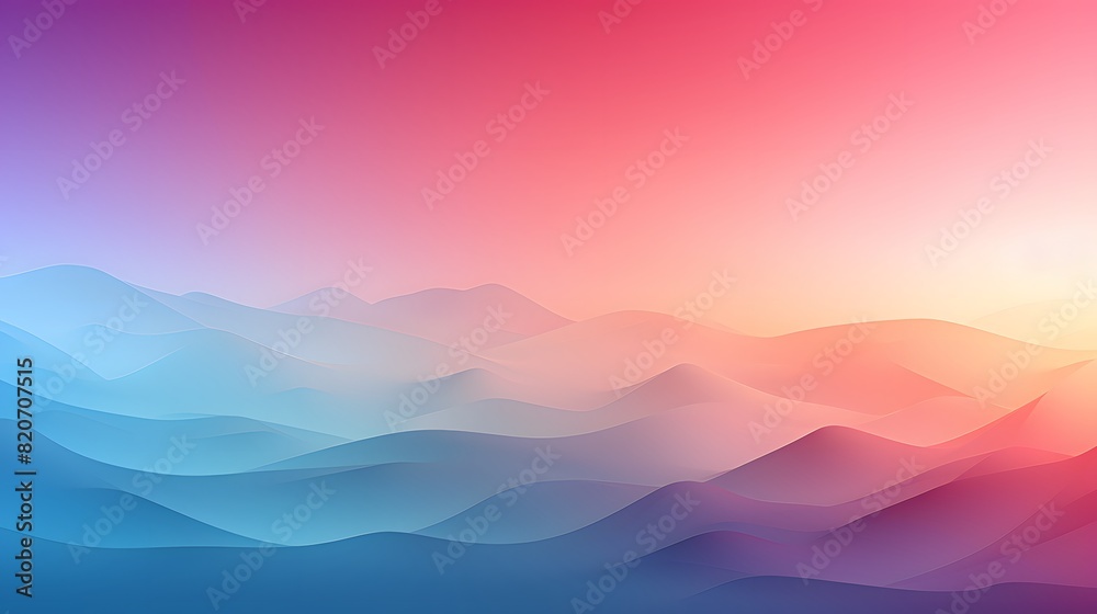Fototapeta premium Fluid Color Gradient Wave Background