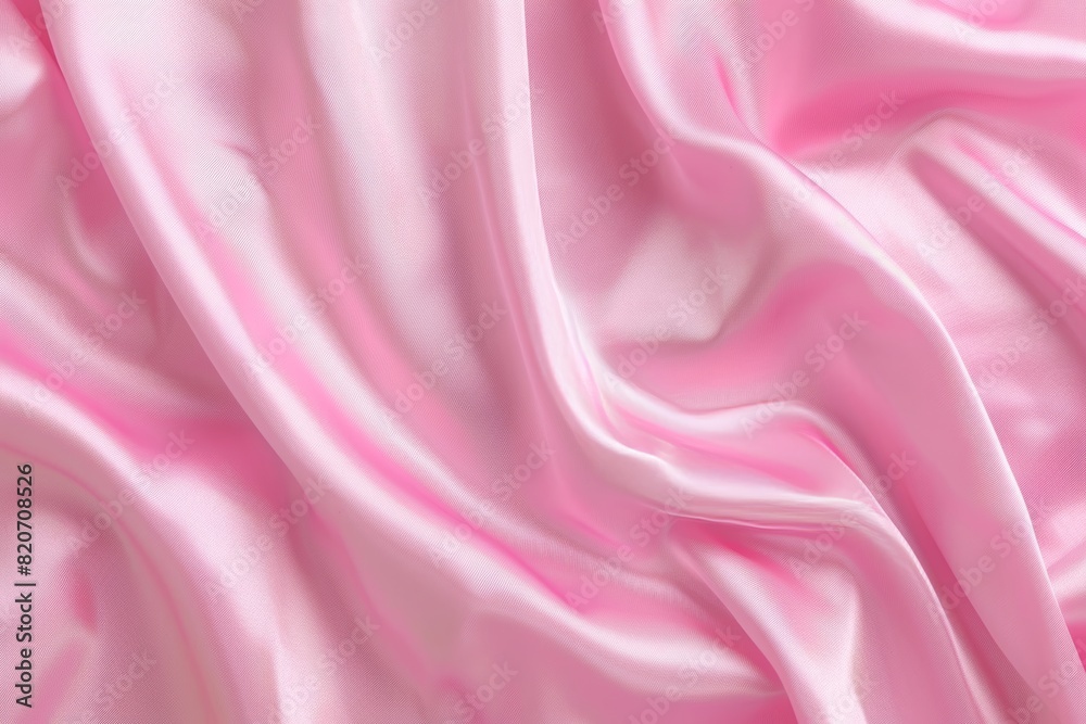 Obraz premium Intricate fabric design on soft pink backdrop for a visually appealing and sophisticated aesthetic