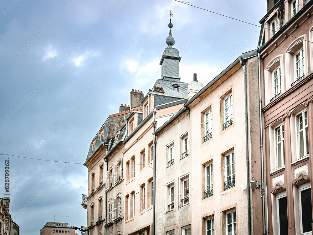 Street view of Thionville in France