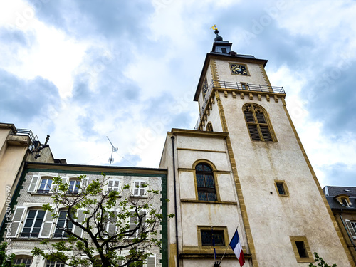 Street view of Thionville in France photo