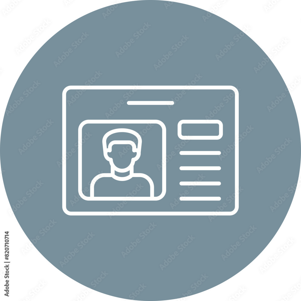 Id Card Icon Id Card Icon