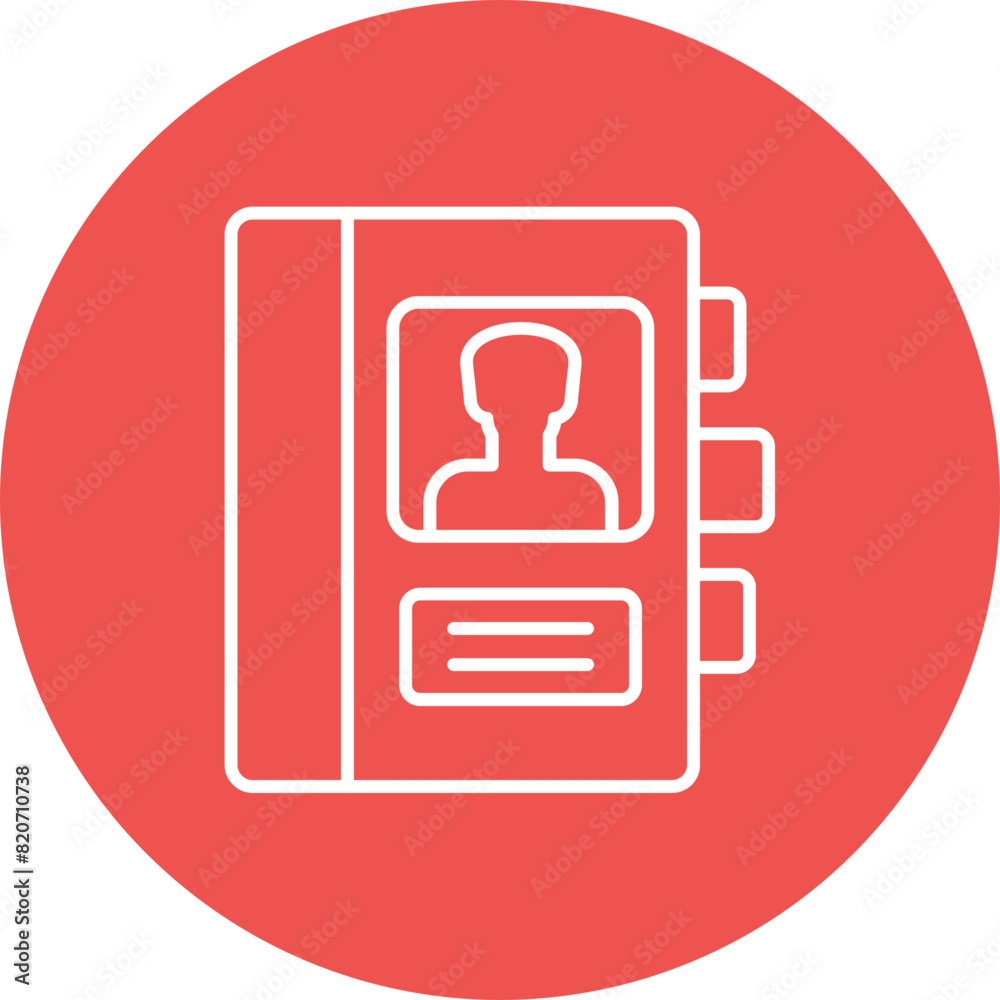 Contact Book Icon Contact Book Icon