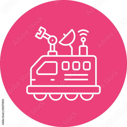 Space Rover Icon