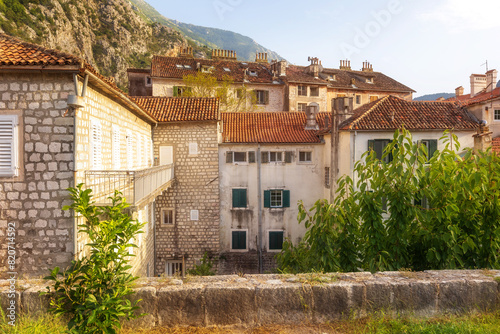 Kotor, Montenegro old town houses