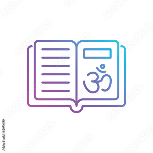 Vedas vector icon