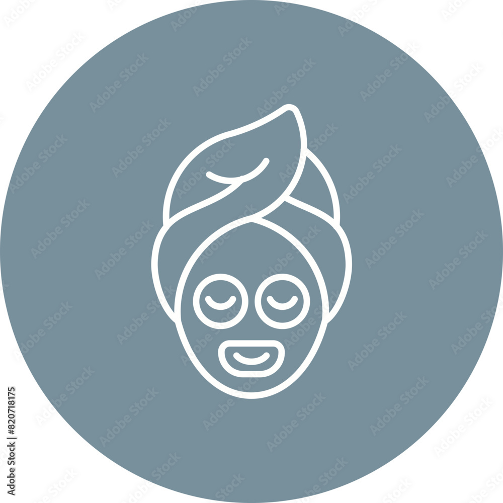 Obraz premium Facial Mask Icon