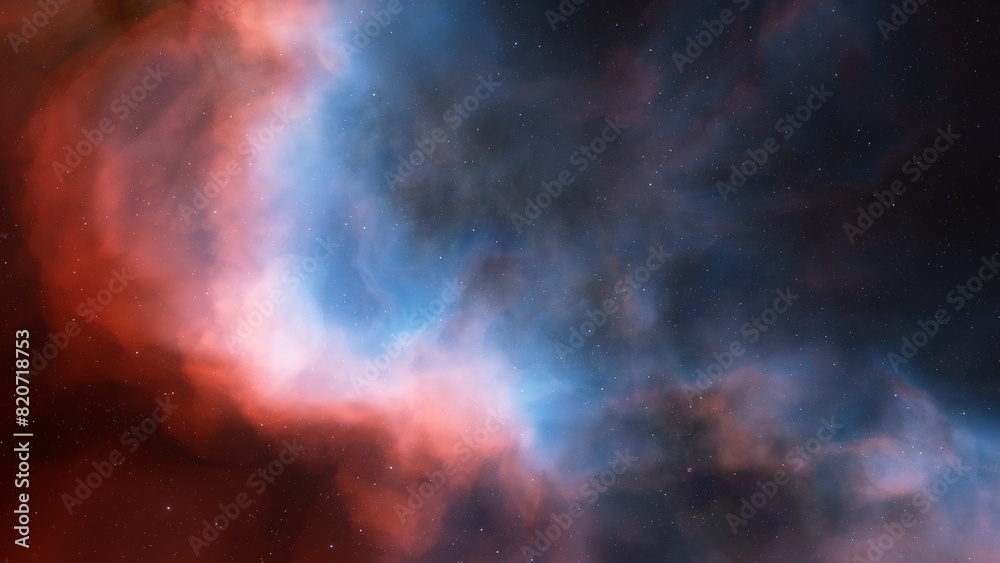 Universe filled with stars, nebula and galaxy
Universe filled with stars, nebula and galaxy
