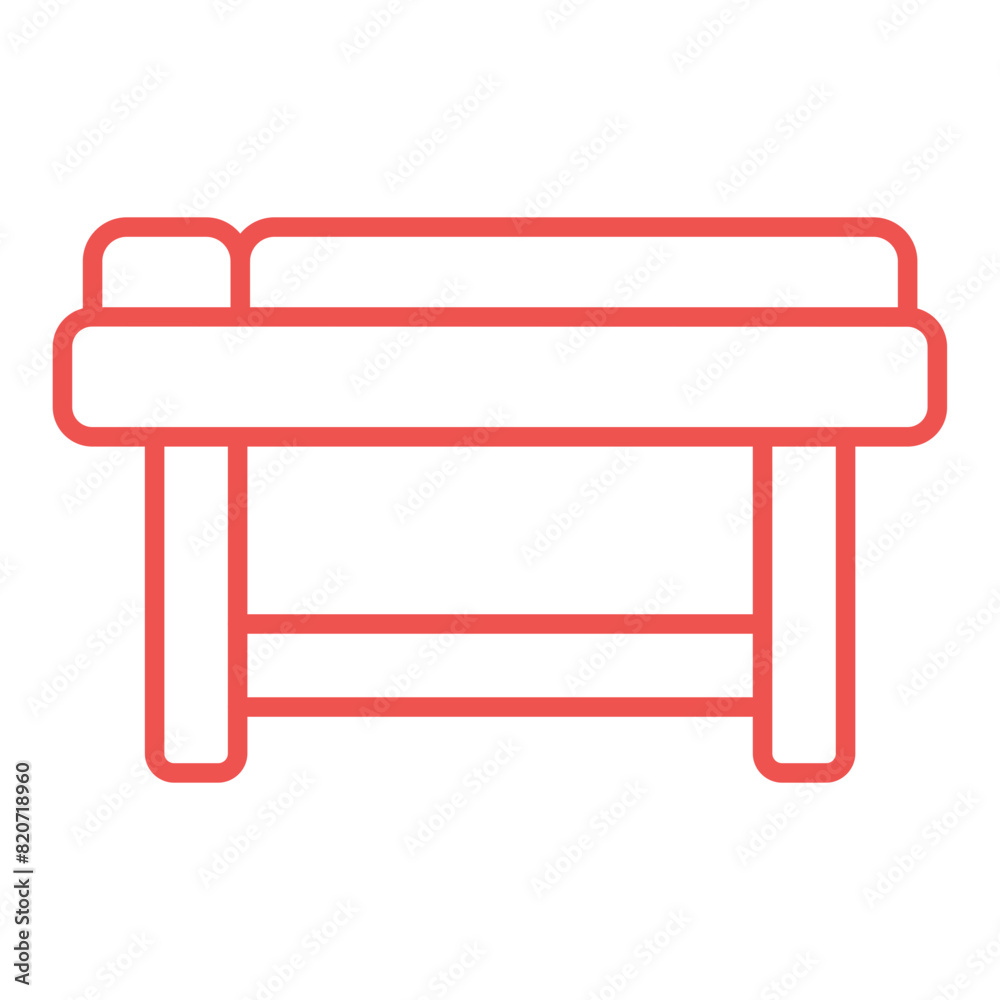 Spa Bed Icon Spa Bed Icon