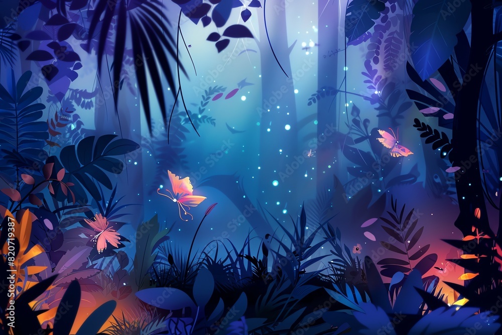 Enchanted Forest Background