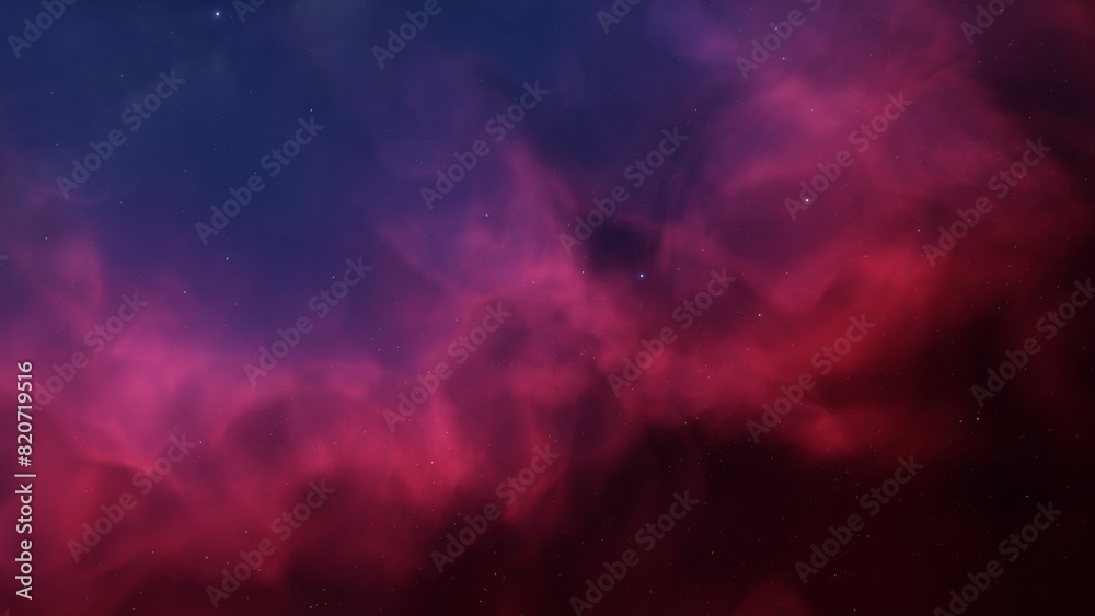 Space background. Nice clean colorful nebula with star field. 3D rendering
Space background. Nice clean colorful nebula with star field. 3D rendering