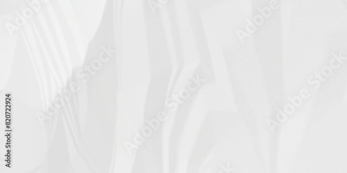 White crumpled paper background texture pattern overlay. wrinkled high resolution arts craft and Seamless white crumpled paper.