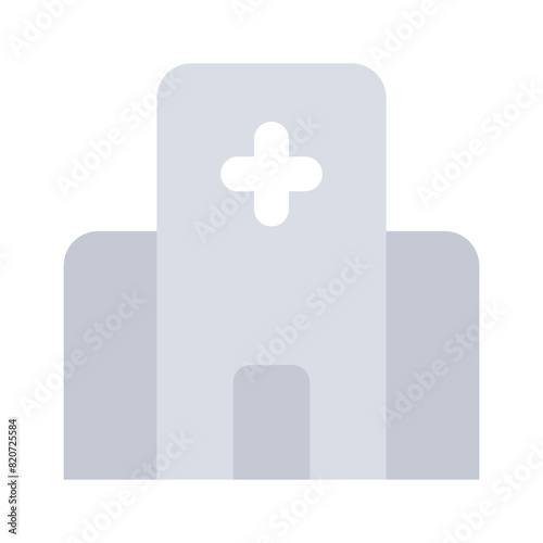 Hospital building vector design in modern style, easy to use icon