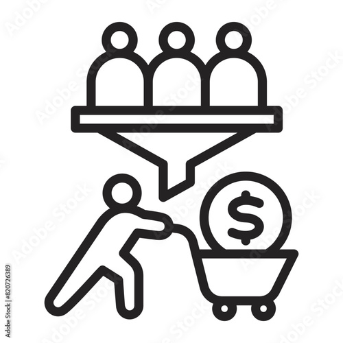 Conversion Rate Icon