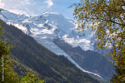 Glacier des Bossons, Chamonix, France photo