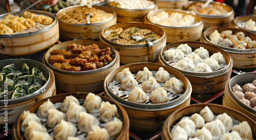 various Chinese delicacies