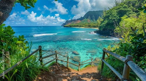 Kauai in Hawaii, USA