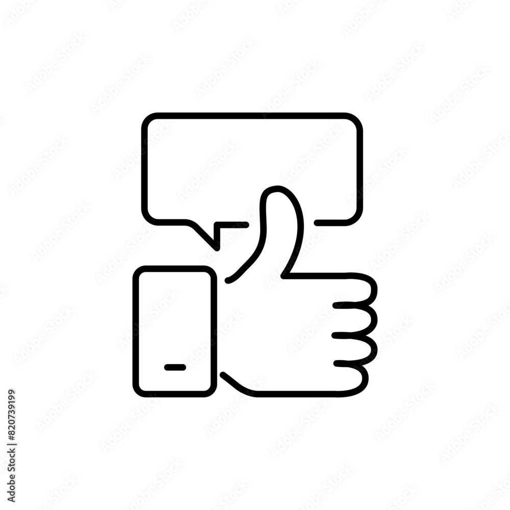 line icon like comment, for web application icons. vector illustration line icon like comment, for web application icons. vector illustration