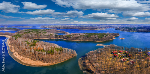 Fototapeta Naklejka Na Ścianę i Meble -  Wiosna na Mazurach.