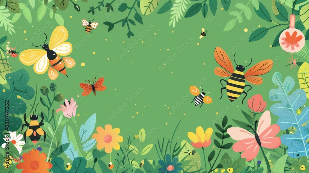 Cute cartoon zoo animals with enclosures and visitors Cute cartoon zoo animals with enclosures and visitors