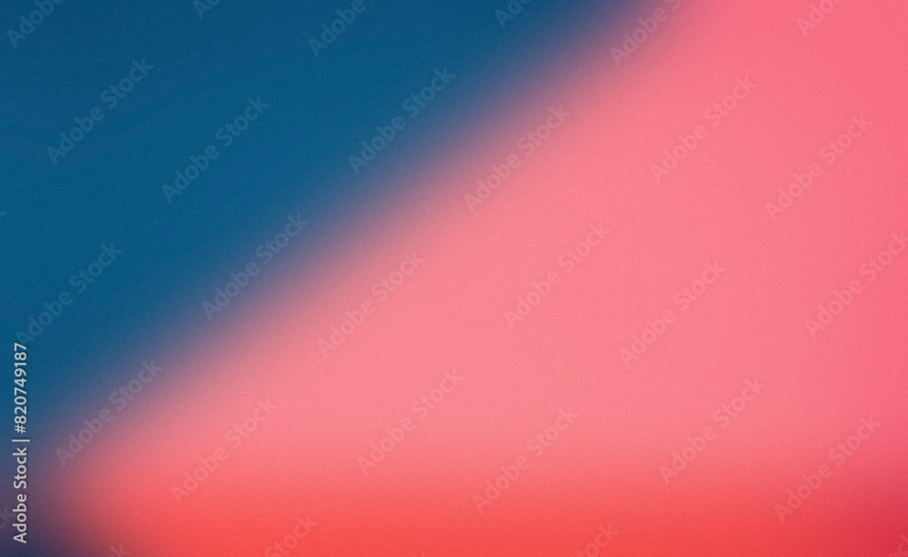 Fototapeta premium Fondo de colores degradados con textura de grano de película.