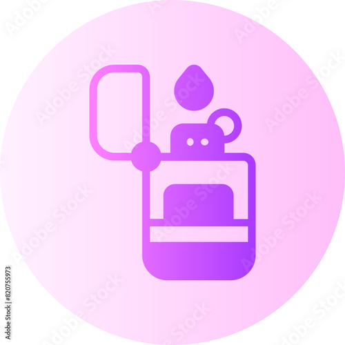 fire lighter gradient icon