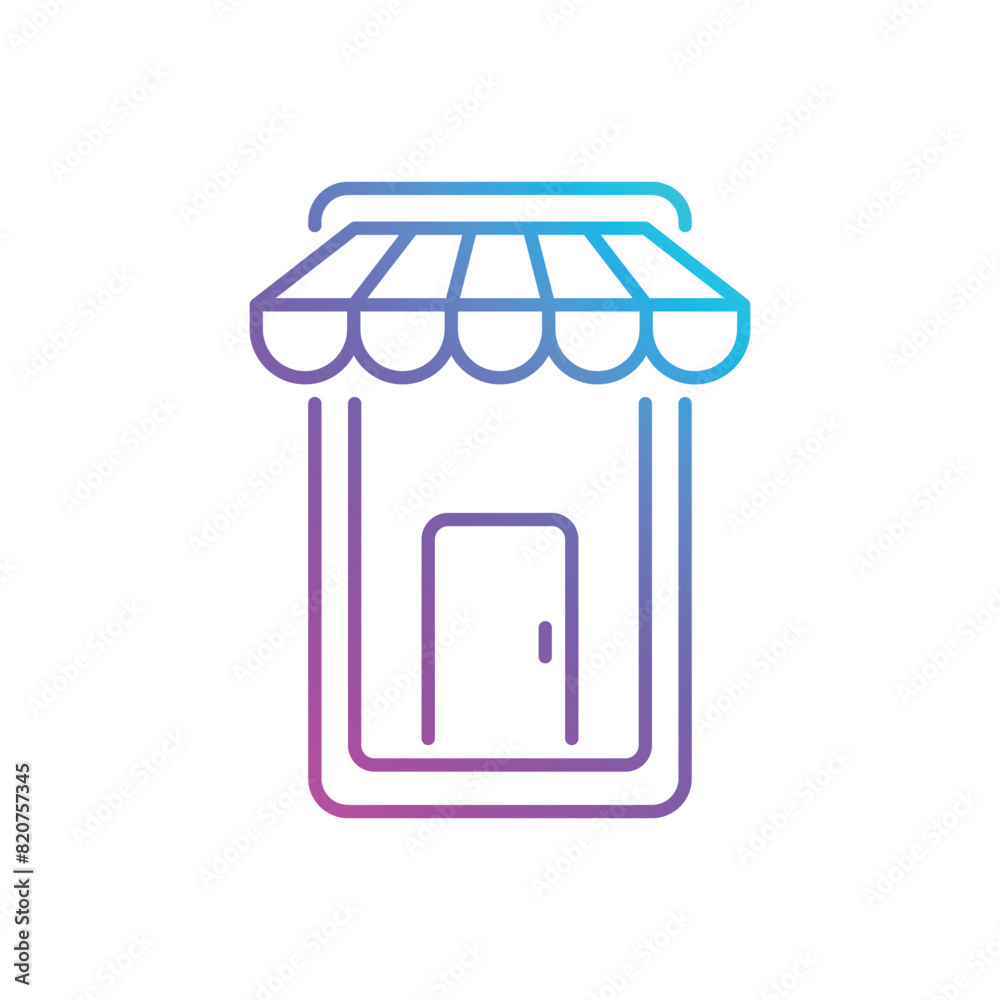 Online Store vector icon Online Store vector icon