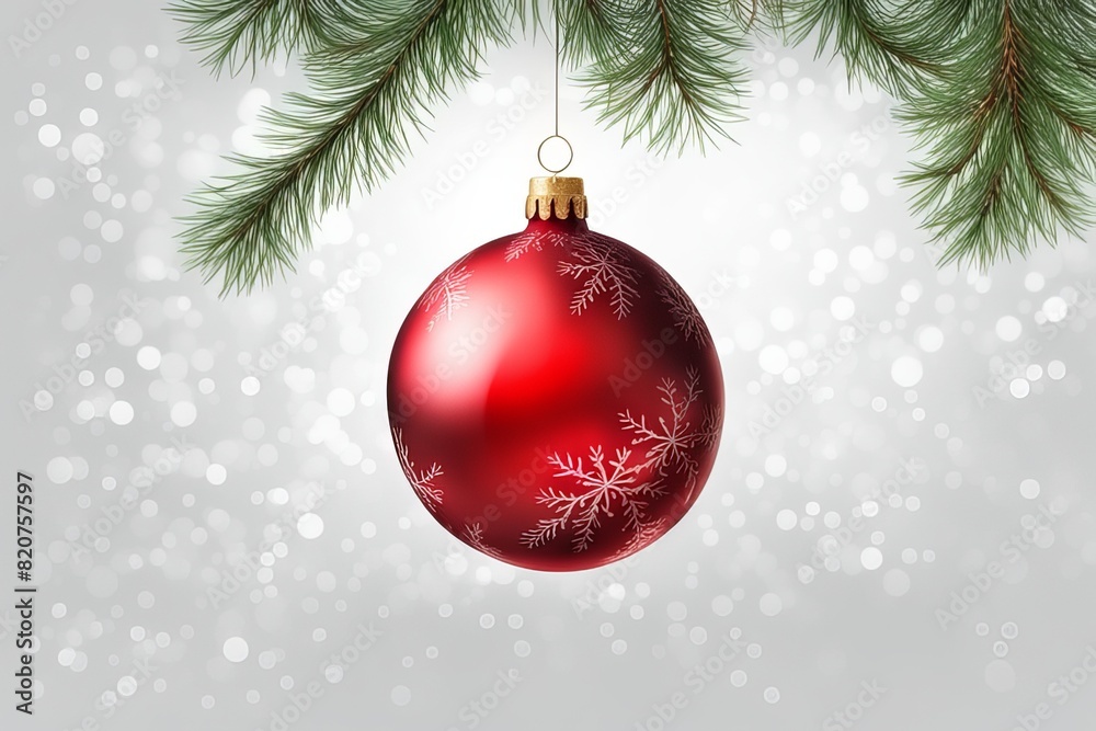 A card with many gift boxes and a wreath with the words Christmas on it. A card with many gift boxes and a wreath with the words Christmas on it.