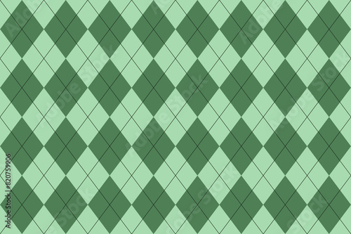 Argyle pattern. Seamless geometric background for fabric, textile, clothing, wrapping paper. Backdrop for party invite card