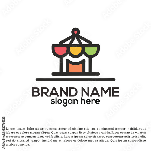 Modish Market: Fashion Store Logo