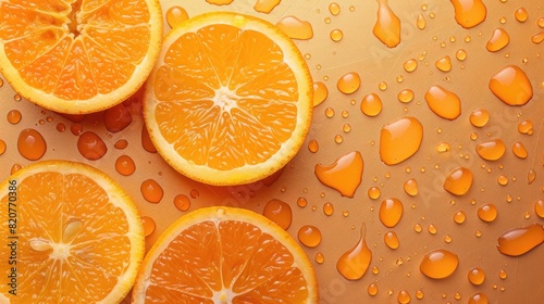 orange essential oil. Selective focus