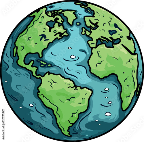 Planet earth in the universe