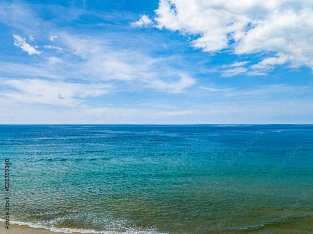 Aerial view drone shot of Tropical sea in Phuket thailand,Beautiful sea surface background Aerial view drone shot of Tropical sea in Phuket thailand,Beautiful sea surface background