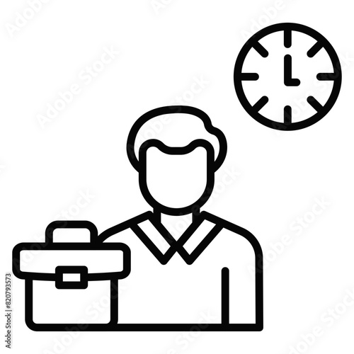 Temporary Job Icon