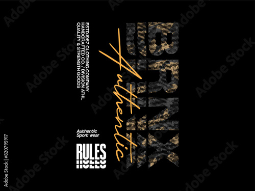 bronx authentic, design t-shirt streetwear clothing, vector typography, perfect for modern apparel