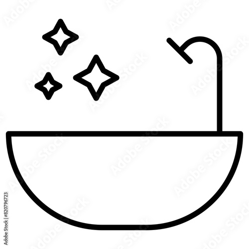 Cleaning Tub Icon