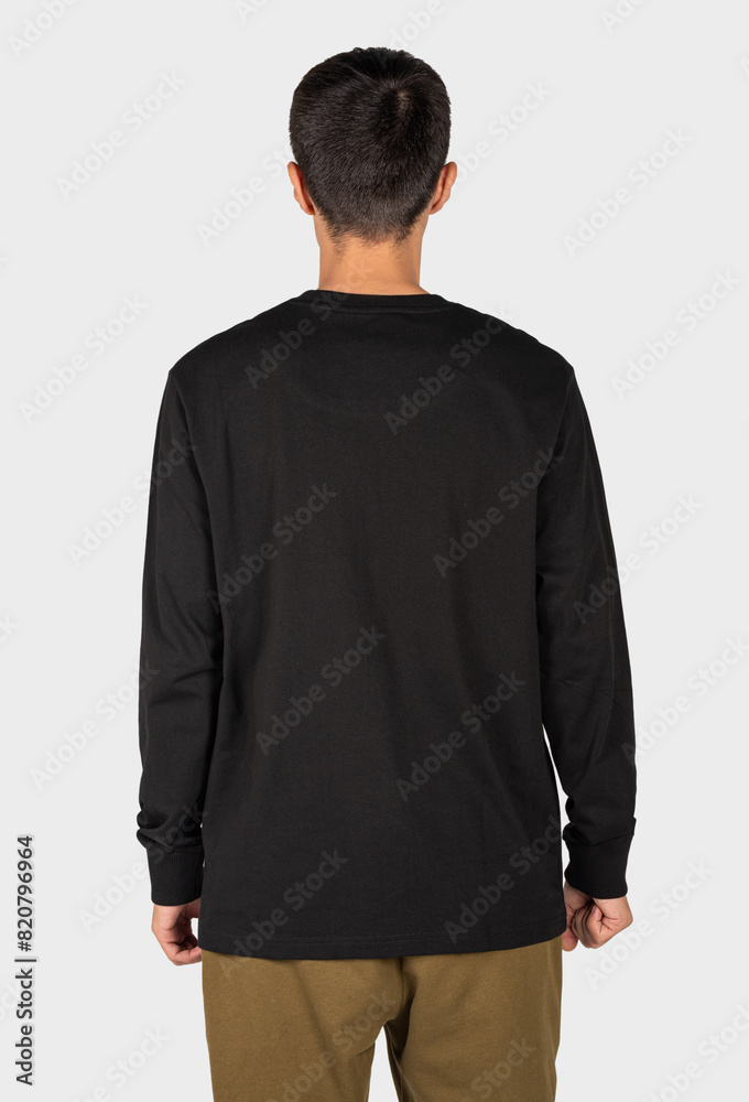 Fototapeta premium men fashion clothing on isolated background 